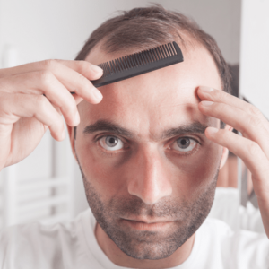 Man using Finasteride