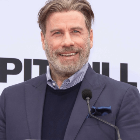 john travolta goes bald