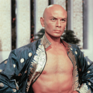 Yul Brynner bald